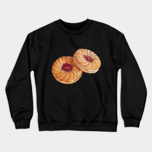 Fruit Creme Cookies painting (no background) Crewneck Sweatshirt